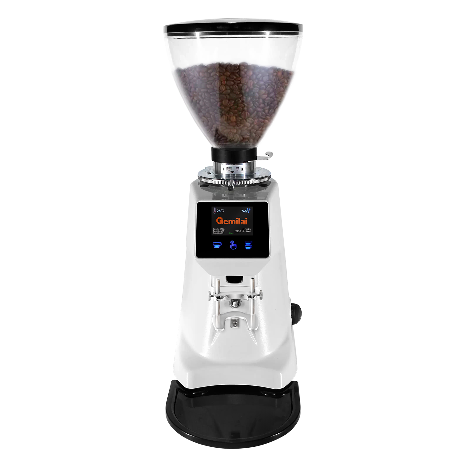 Máy xay cà phê Gemilai A80 Pro định lượng tự động cho quán