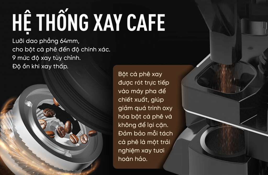 Máy pha cà phê Gemilai Master One tự động