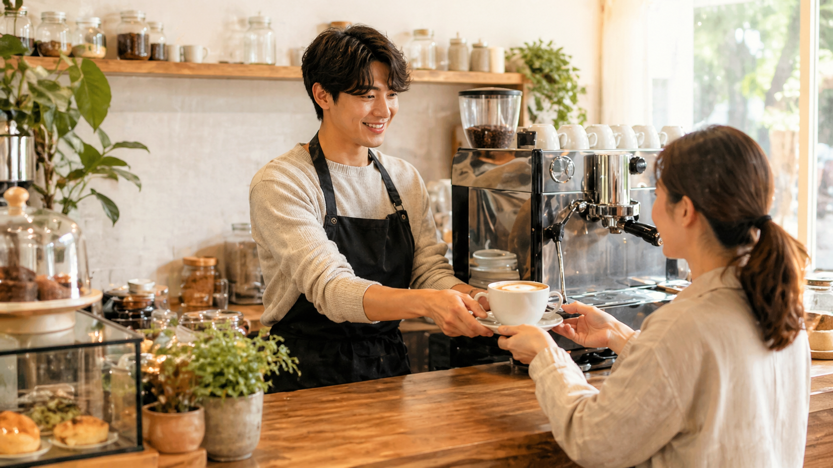Máy pha cà phê cho quán nhỏ: mua mới hay máy cũ?