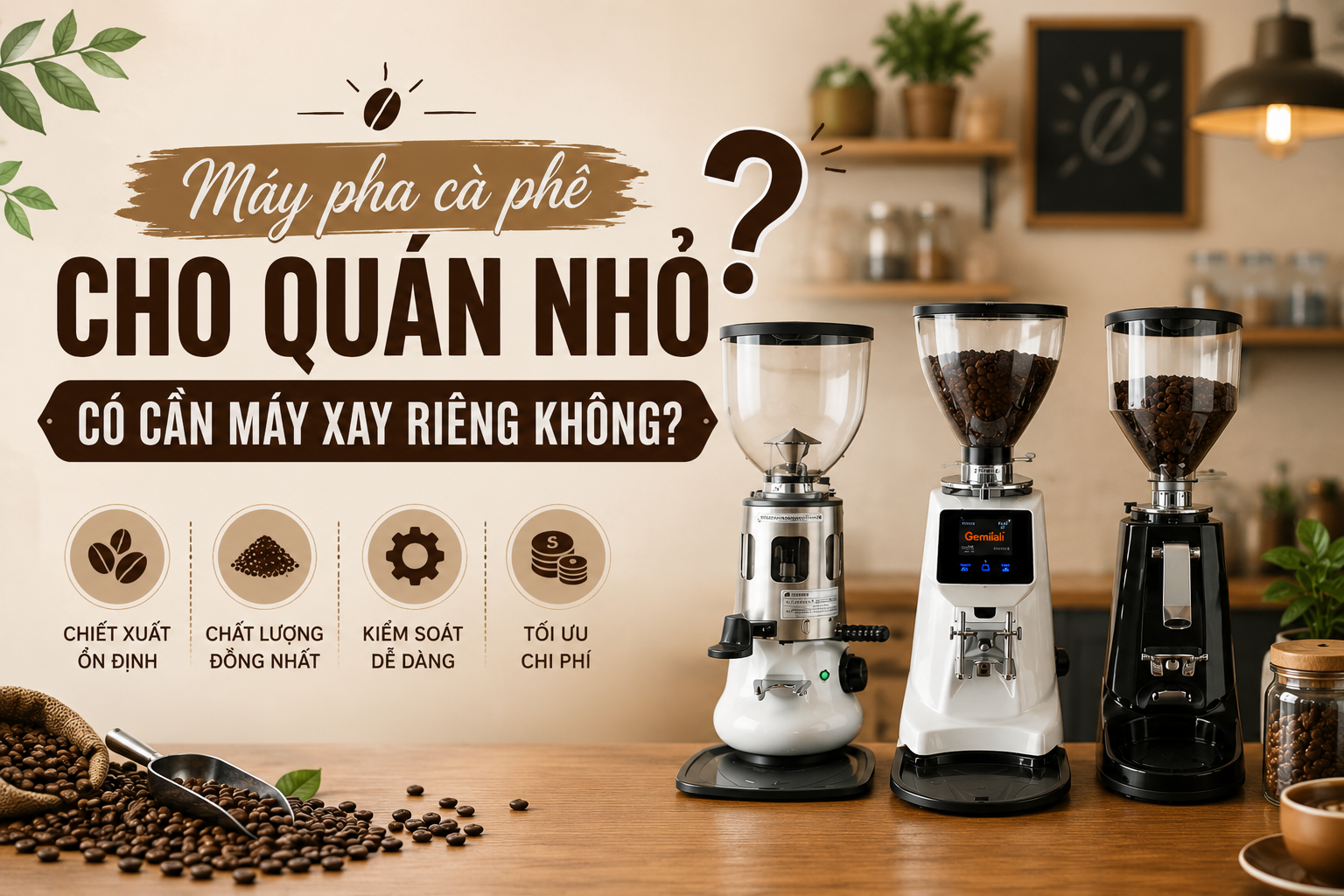 Cối xay đĩa phẳng Flat Burr 64mm trên Gemilai Master One