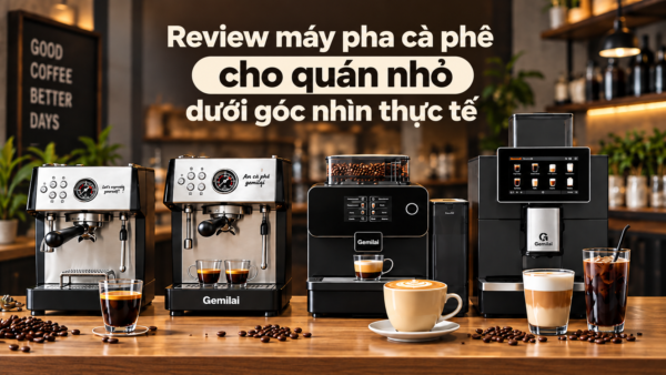 Review máy pha cà phê cho quán nhỏ dưới góc nhìn thực tế