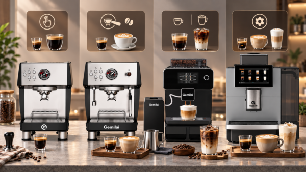 Top máy pha cà phê Gemilai đáng mua nhất hiện nay