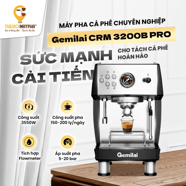 Máy pha cà phê Gemilai cũ có nên mua? Những điều cần kiểm tra trước khi chọn