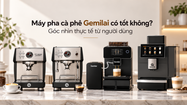 Máy pha cà phê Gemilai có tốt không? Góc nhìn thực tế từ người dùng